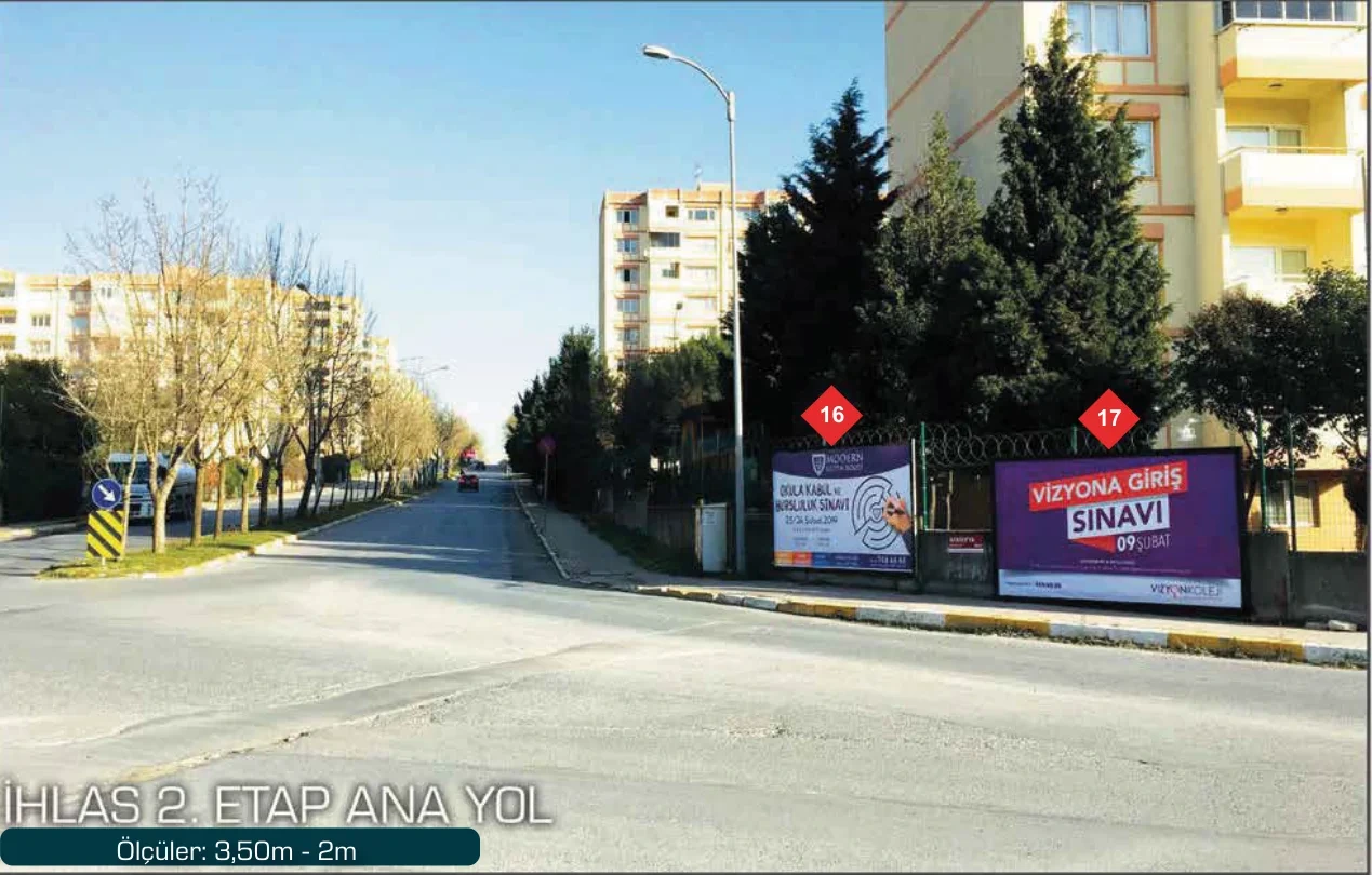 İhlas Marmara Evleri 2 Ana Yol Yakuplu Beylikdüzü İstanbul Billboard - 16