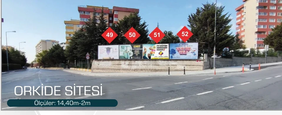 Orkide Sitesi Yakuplu Beylikdüzü İstanbul Billboard - 52