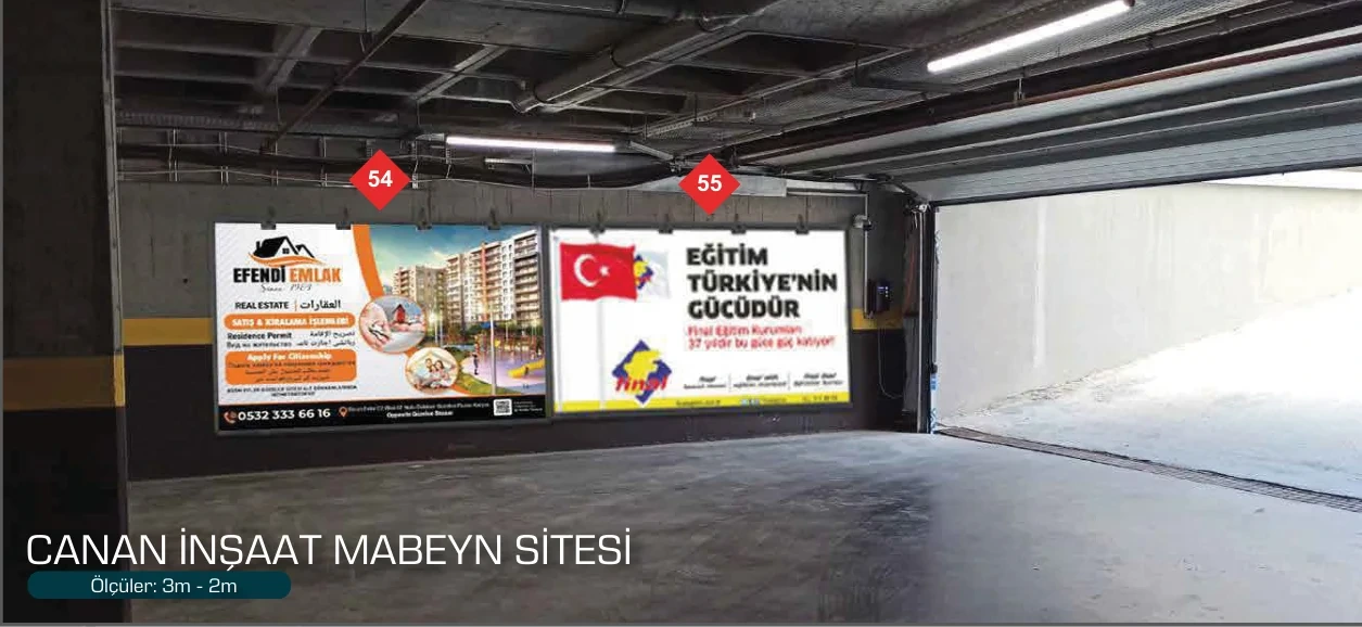 Canan İnşaat Mabeyn Sitesi Yakuplu Beylikdüzü İstanbul Billboard - 54