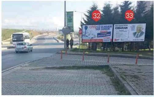17. Bölge Manolya Sitesi Başakşehir İstanbul Billboard - B014