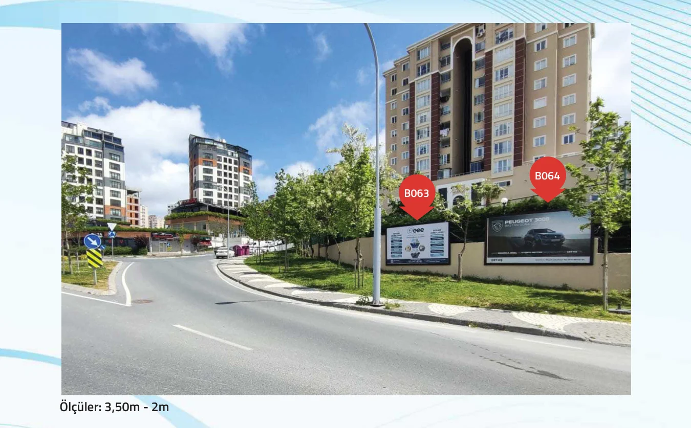Life Park Evleri Başakşehir İstanbul Billboard - B063