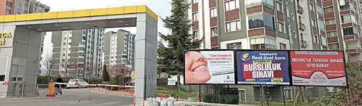 Kanlıca Sitesi Başakşehir İstanbul Billboard - B082