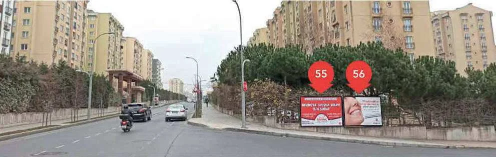 Yeniköy Sitesi Başakşehir İstanbul Billboard - B088