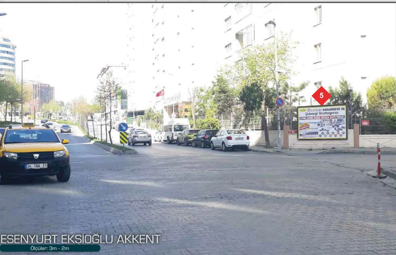 Ekşioğlu Akkent Esenyurt İstanbul Billboard - 5