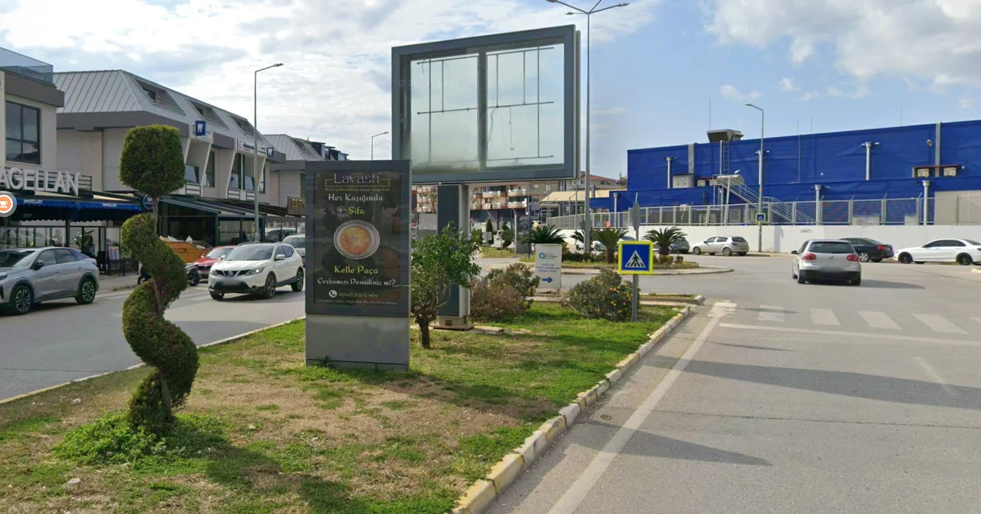 Merto Arkası Kavşak Doğu Alanya Antalya Raket CLP