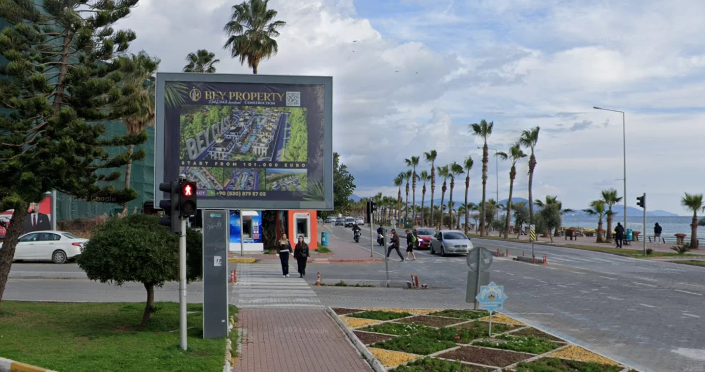 Atatürk Caddesi Yalı Taksi Karşısı Kavşak Alanya Antalya Megalight
