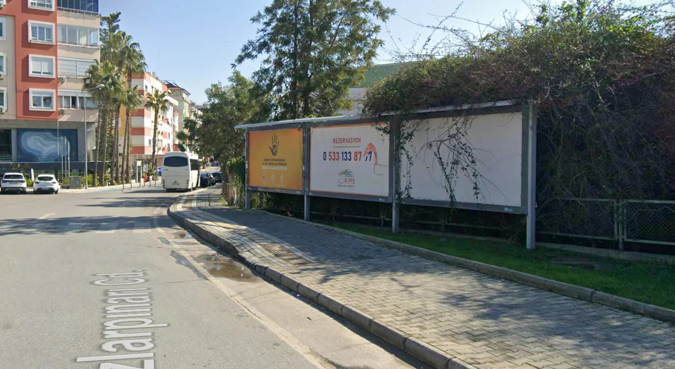D-400 Otogar Girişi Alanya Antalya Billboard