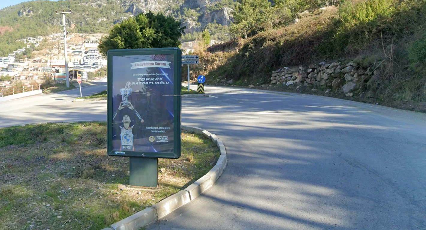 Bektaş Yayla Yolu Tepe Mahallesi Kavşak Alanya Antalya Raket CLP