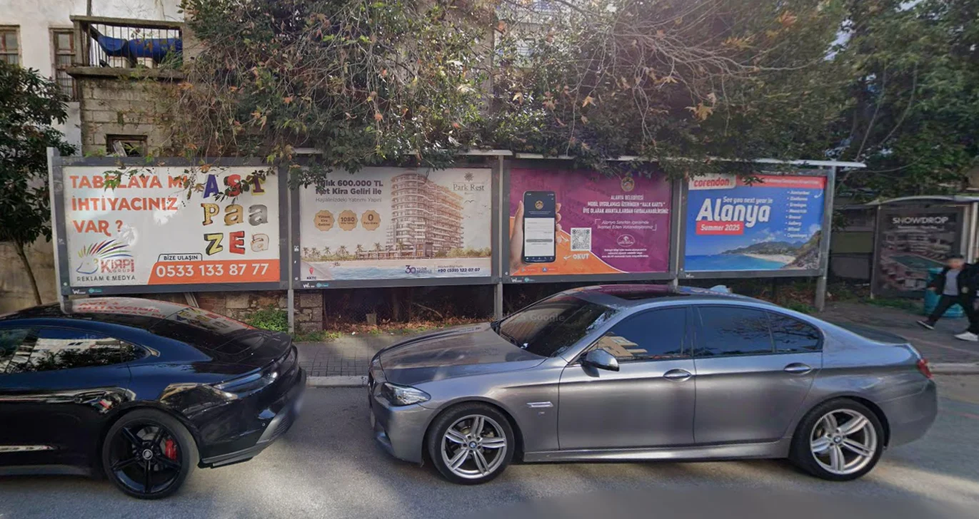 Sulama Birliği Durak Yanı Alanya Antalya Billboard - 1