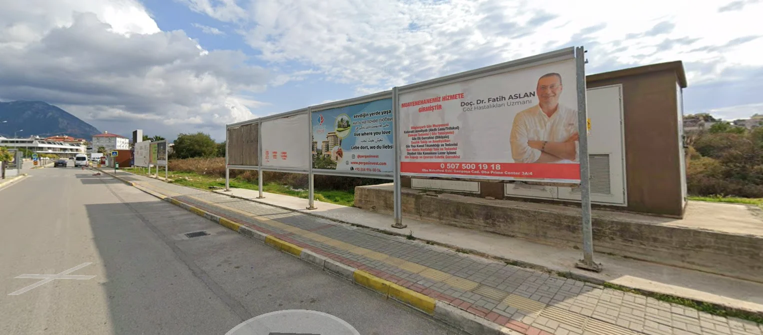 ALKÜ Yeni Devlet Hastanesi Karşısı Alanya Antalya Billboard - 1