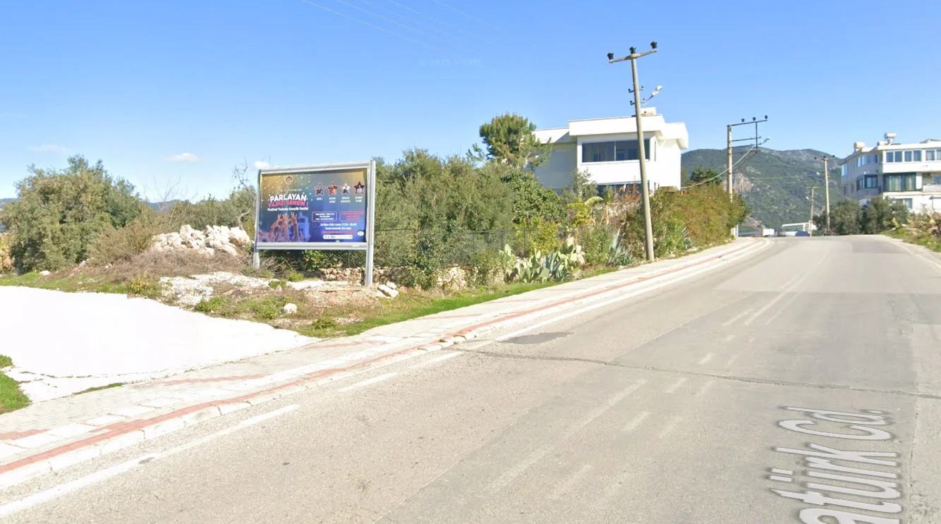 Kestel ALKÜ Yolu Bahçe Girişi Alanya Antalya Billboard