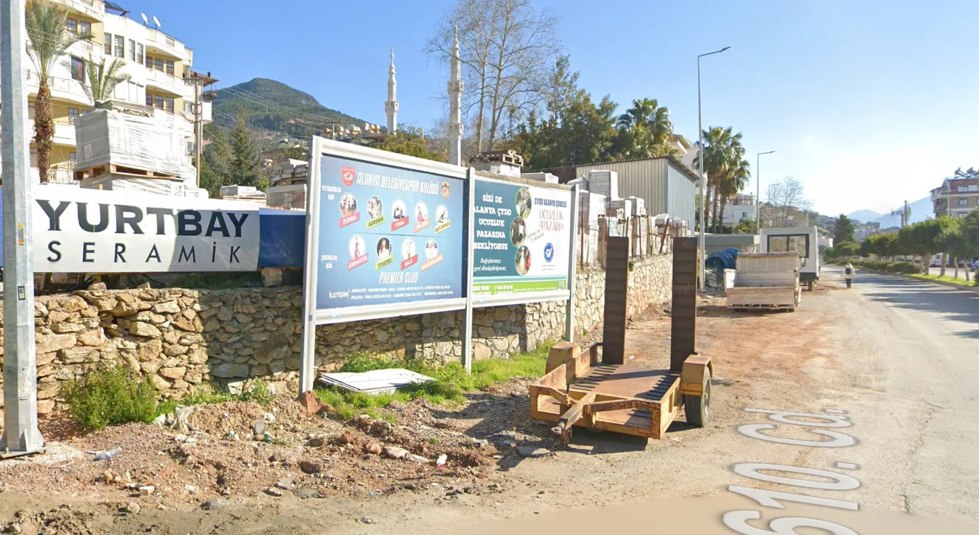 Sugözü Mahallesi Muhtarlığı Altı Alanya Antalya Billboard