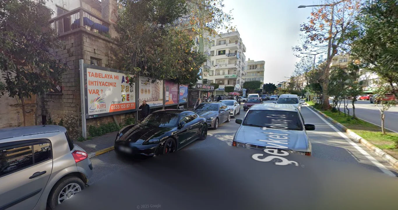 Sulama Birliği Durak Yanı Alanya Antalya Billboard - 2