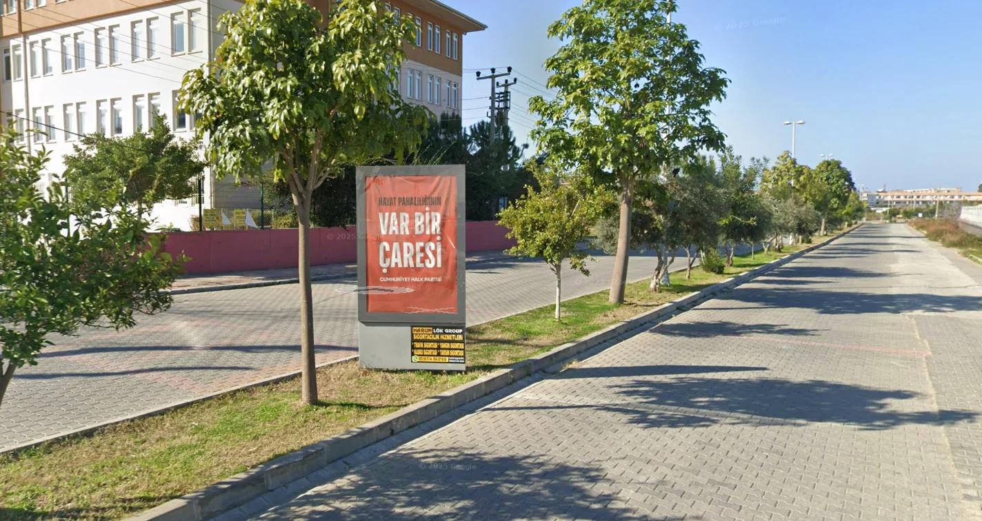 Konaklı Mahallesi Direksiyon Sınav Pisti Karşısı Orta Refuj Alanya Antalya Raket CLP