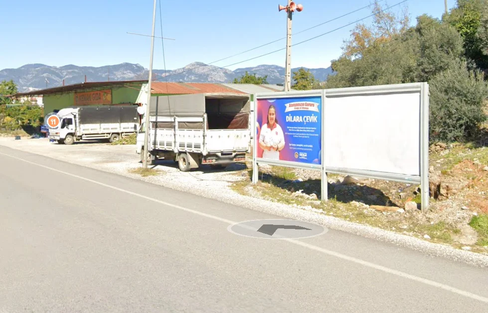 Kestel Muz Deposu Yanı Alanya Antalya Billboard - 2