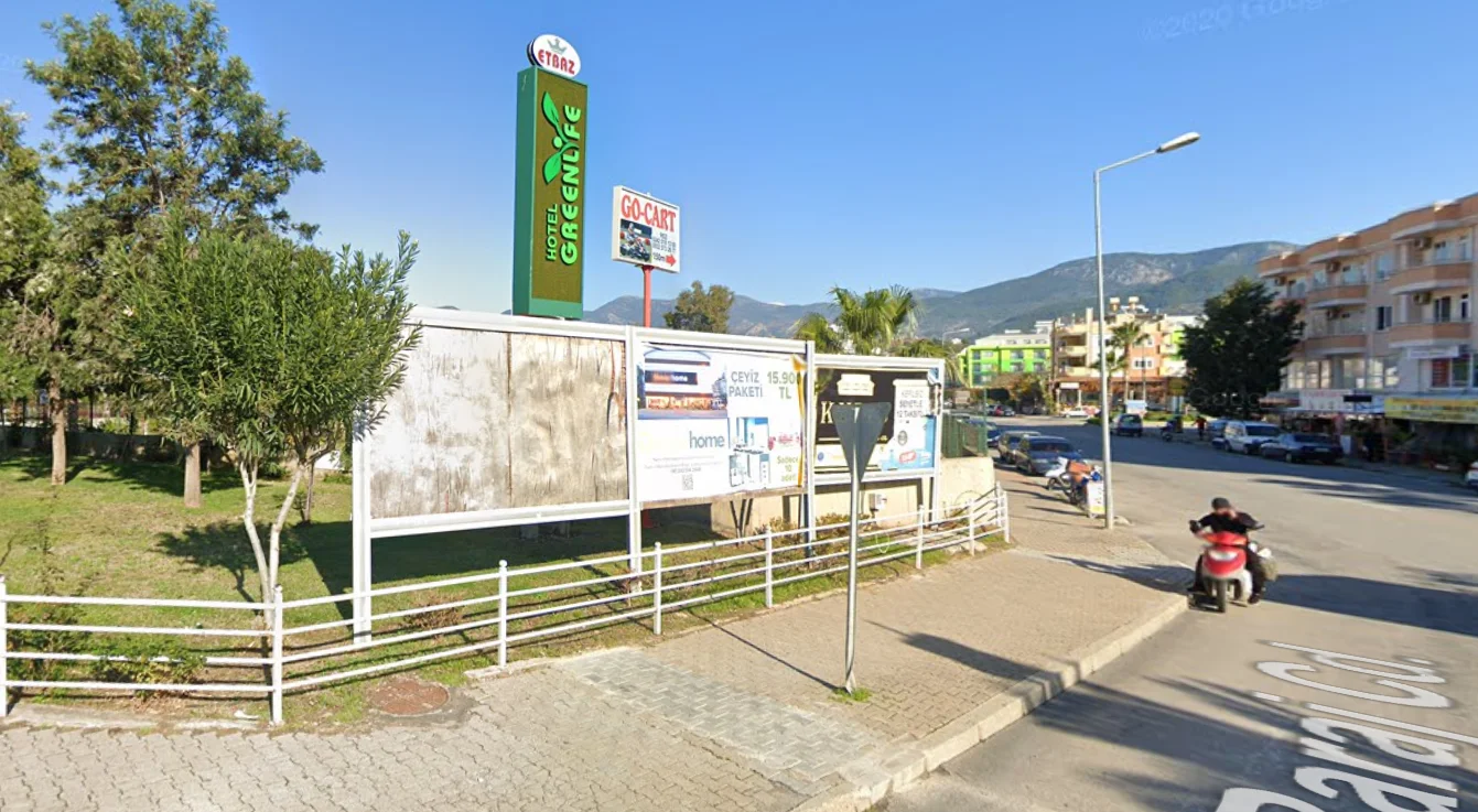 Kestel Alantur Köprüsü Dim Çayı Girişi Alanya Antalya Billboard - 2