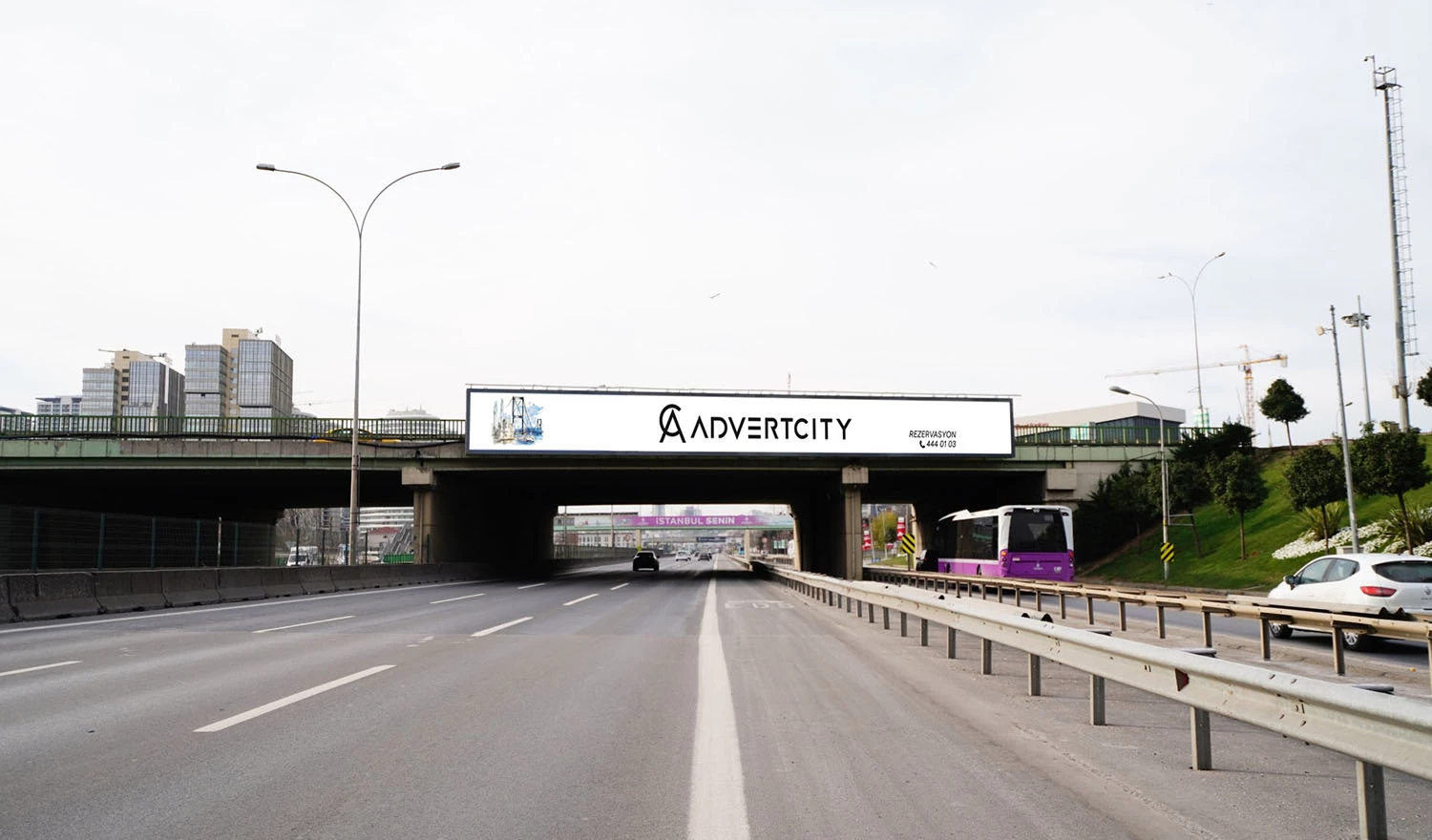 Göztepe Araç Kadıköy İstanbul Üst Geçit