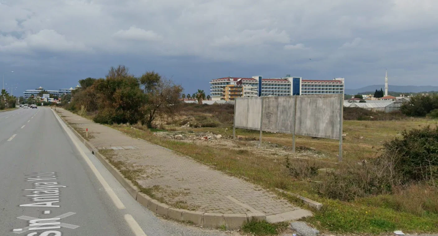 Apalak Sokak Girişi Alanya Antalya Billboard - 1