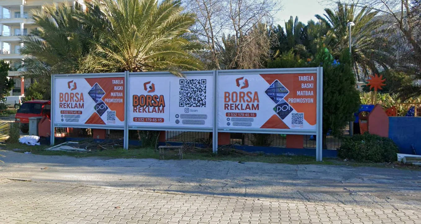 D-400 Kestel Total Petrol Yanı Alanya Antalya Billboard - 3