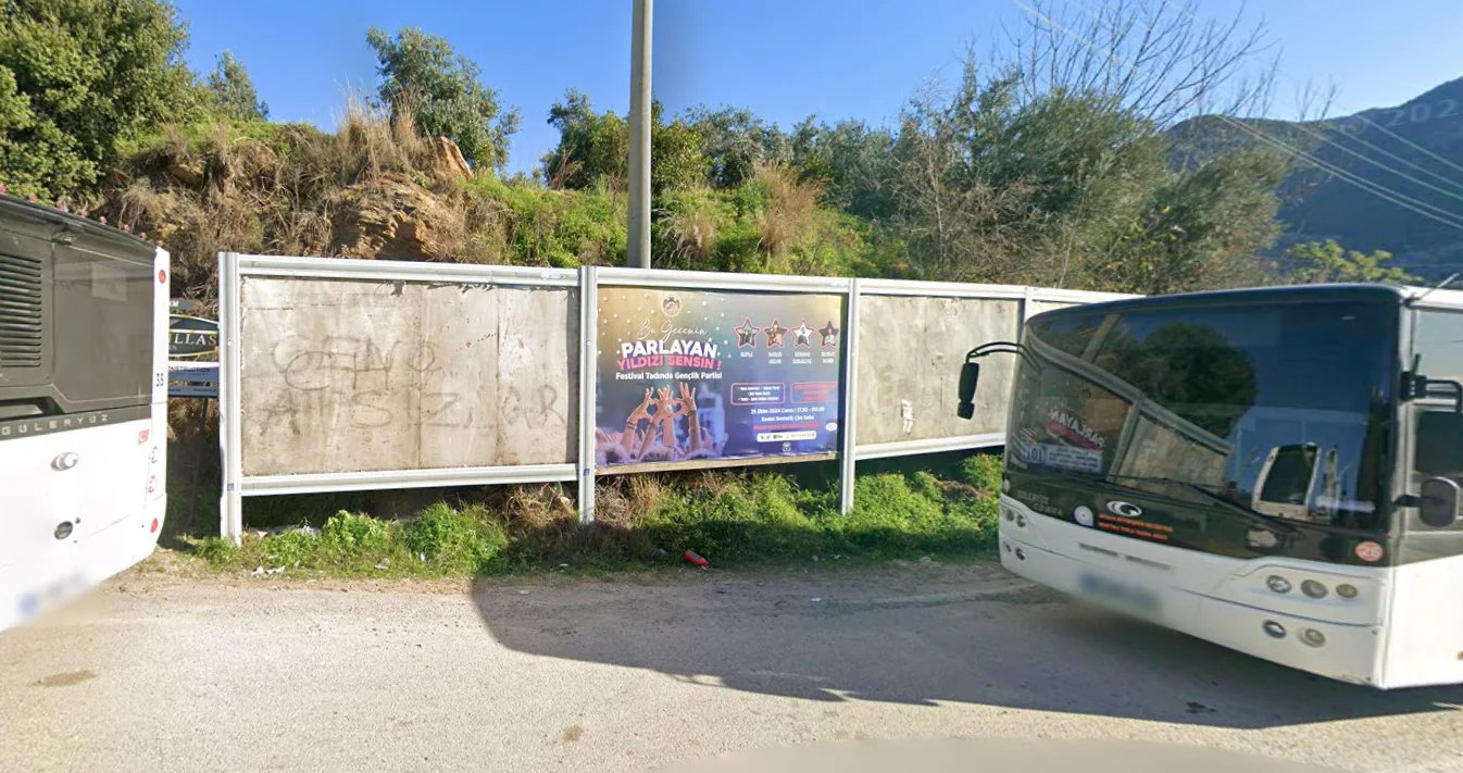 Kestel ALKÜ İçi Kavşak Doğu Alanya Antalya Billboard