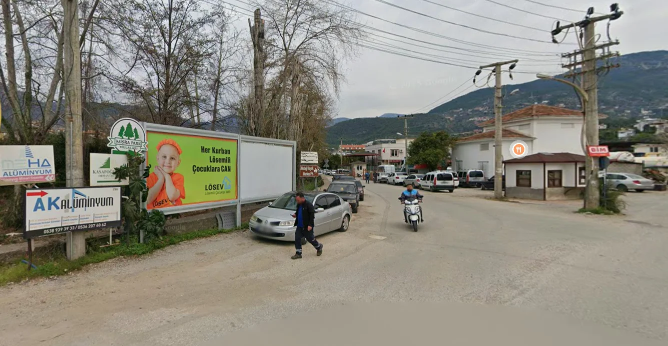 Oba PTT Kavşağı Alanya Antalya Billboard - 1