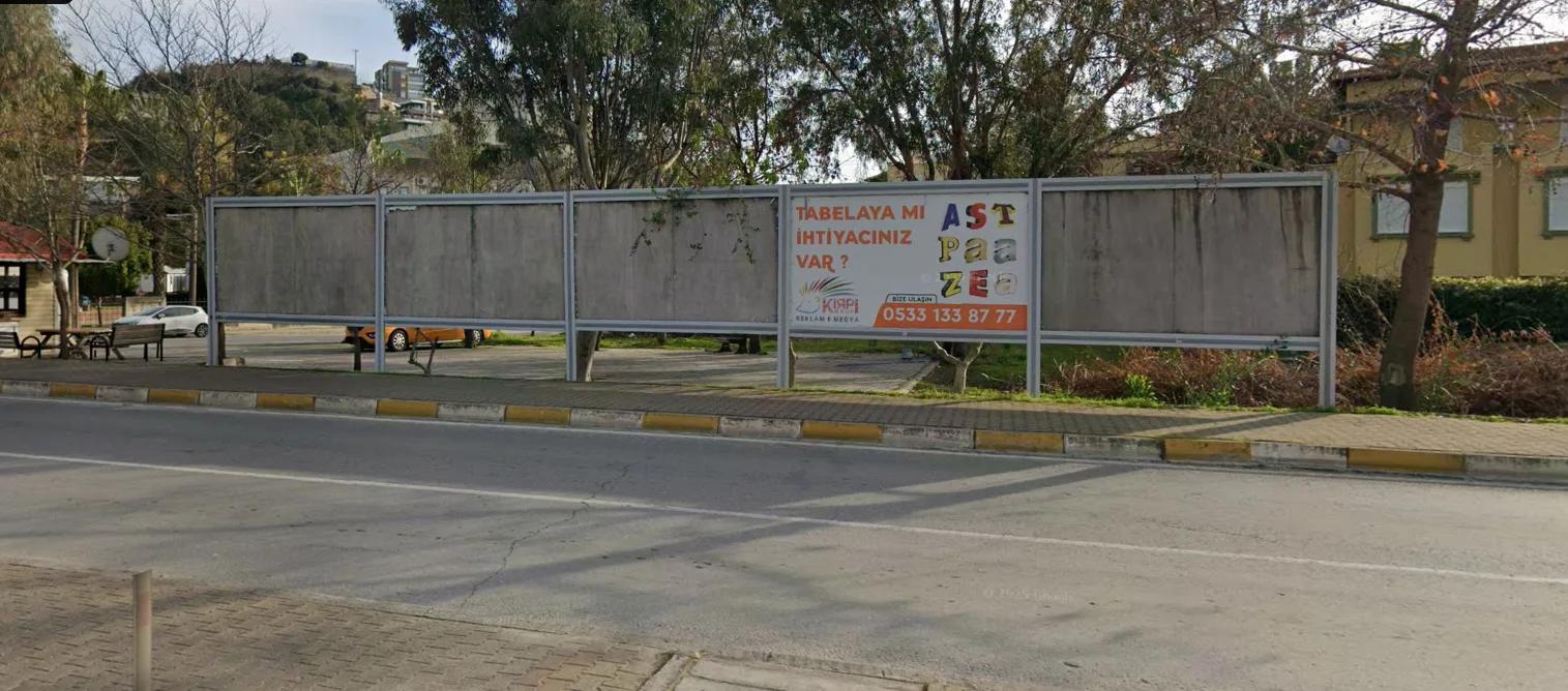 D-400 Konaklı Diş Hastanesi Taksi Durağı Alanya Antalya Billboard - 1