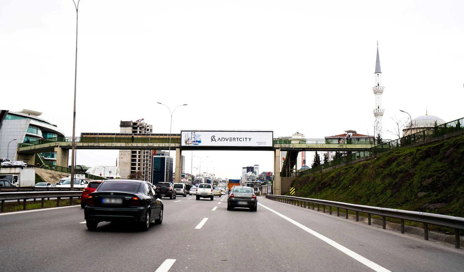 Kayalar Nezahat İlköğretim Okulu Yaya Maltepe İstanbul Üst Geçit - 2