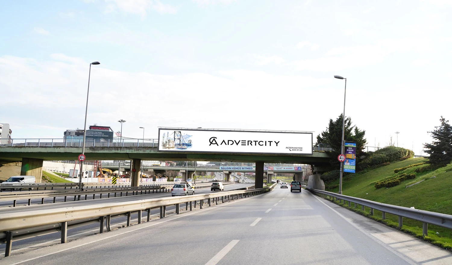 Ataköy Girişi-1 Araç Bakırköy İstanbul Üst Geçit