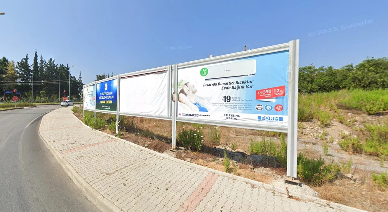 Oba Karakocalı Mezarlığı Karşısı Alanya Antalya Billboard - 2