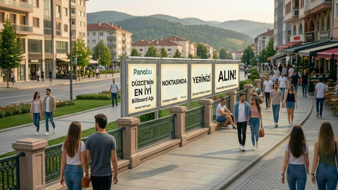 Cumhuriyet Caddesi Cumayeri Düzce Billboard - 2