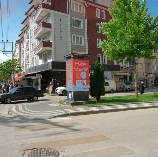 Gölyüzü Taksi Durağı KÜP LED
