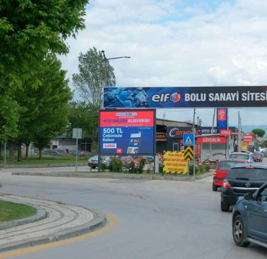 Sanayi Sitesi Girişi LED