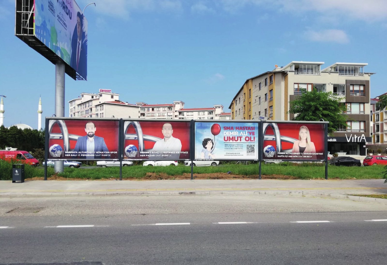 Tekzen Karşısı Atatürk Bulvarı Altınordu Ordu Billboard - 2
