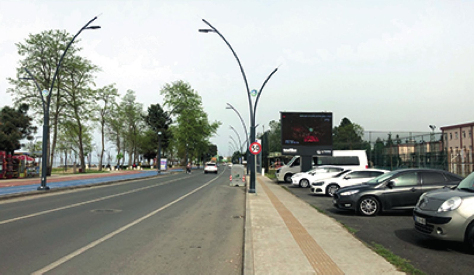 Sahil Yolu Altınordu Ordu LED Ekran