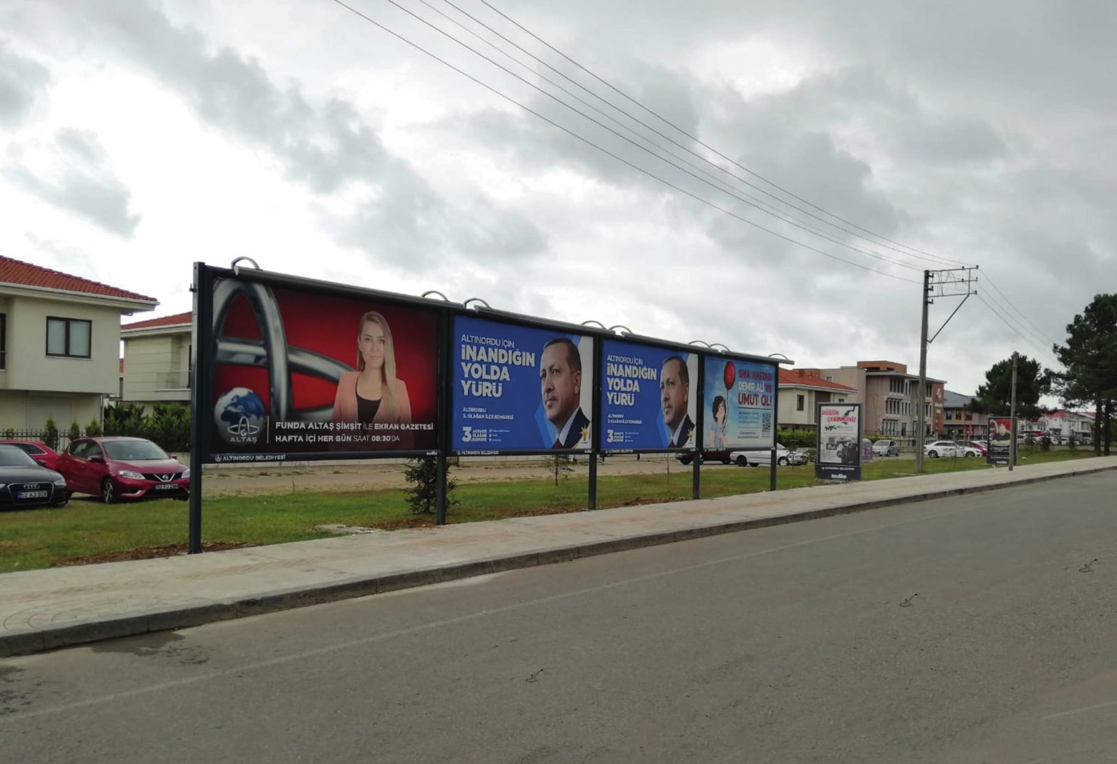 Cumhuriyet Mahallesi Kazım Türkmen Caddesi Altınordu Ordu Billboard - 1